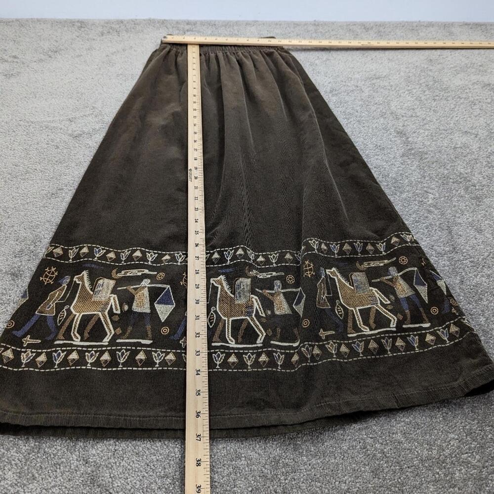 Women's Bohemian Embroidered Maxi Skirt Approximate Size XS - Picture 6 of 6